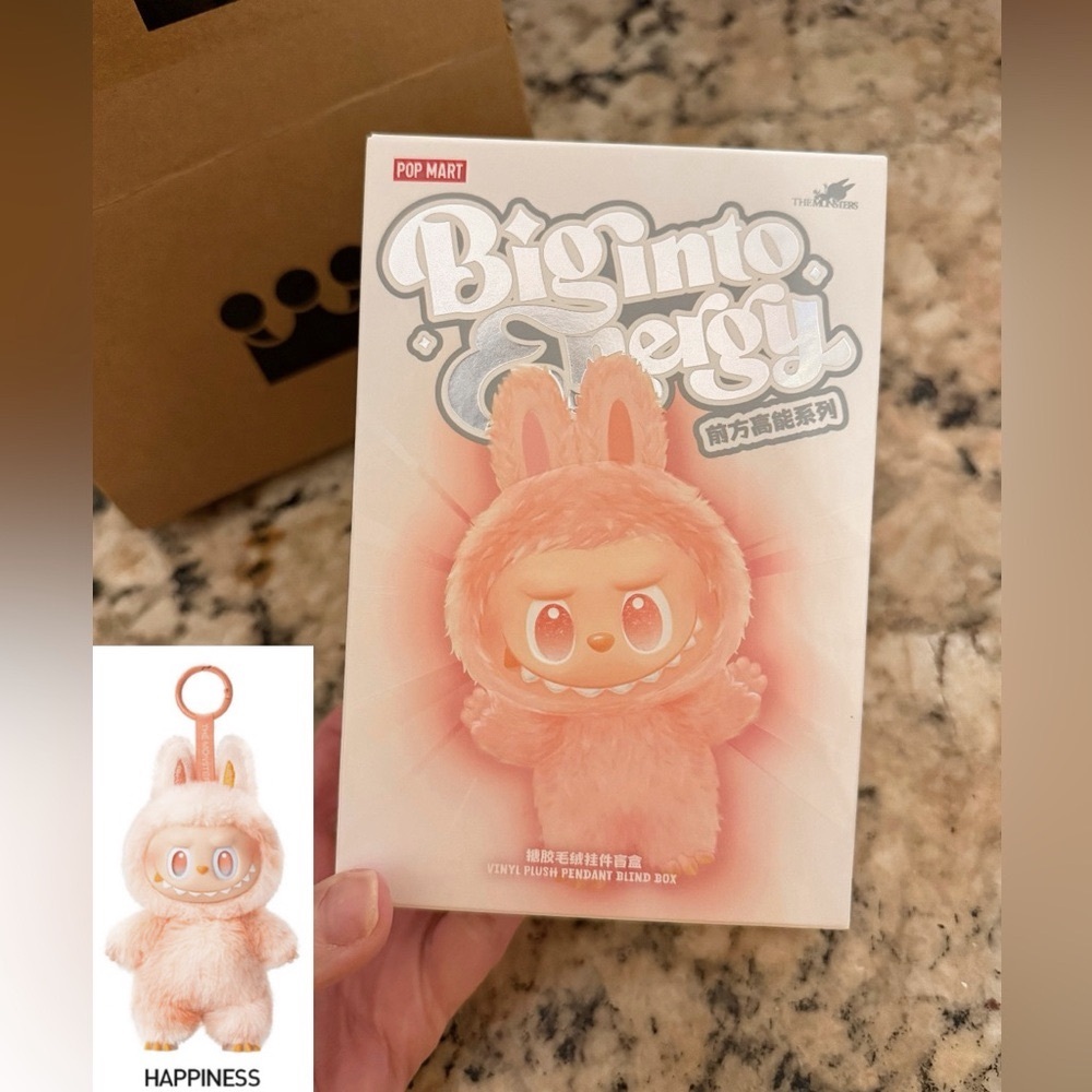 *UNOPENED* POP MART Labubu - “Happiness” from Big Into Energy series